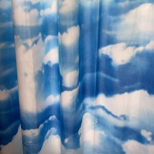 Clouds Shower Curtain (Set of 2) EUC BOGO 🌻